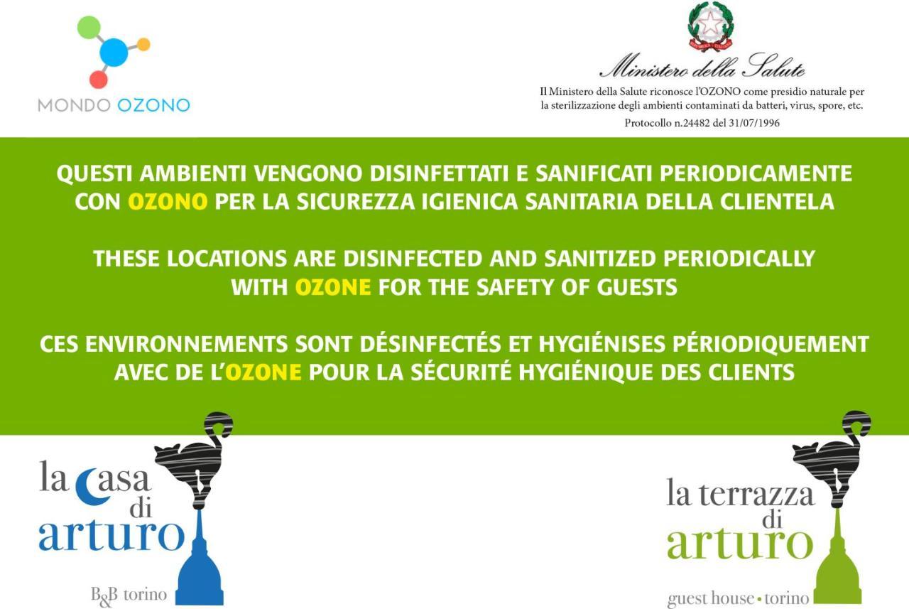 La Terrazza Di Arturo Guest House Torino Eksteriør billede